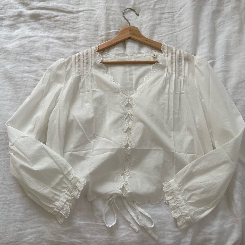 Doen White Cottage Blouse
